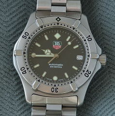 Tag Heuer automatic 200 meters dive watch